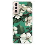 Non-yellowing Soft TPU Pattern Printing Anti-drop Protective Phone Case Cover for Samsung Galaxy S22 5G