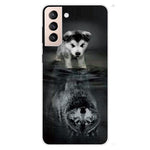 Non-yellowing Soft TPU Pattern Printing Anti-drop Protective Phone Case Cover for Samsung Galaxy S22 5G
