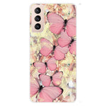 Non-yellowing Soft TPU Pattern Printing Anti-drop Protective Phone Case Cover for Samsung Galaxy S22 5G