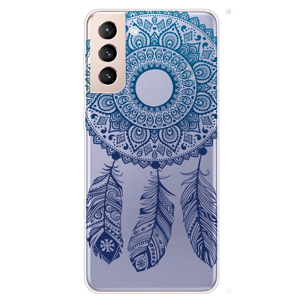Pattern Printing Design IMD Scratch Resistant Soft TPU Protective Phone Case for Samsung Galaxy S22 5G