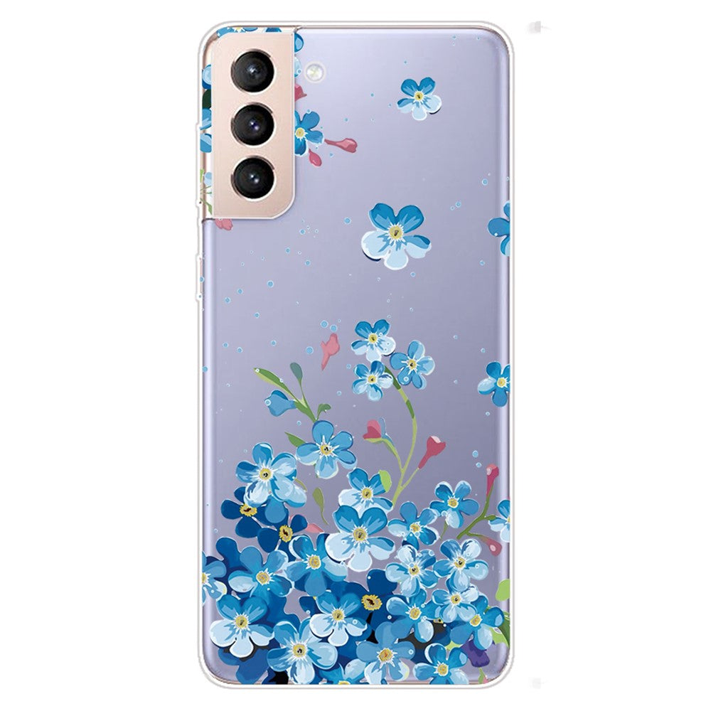 Pattern Printing Design IMD Scratch Resistant Soft TPU Protective Phone Case for Samsung Galaxy S22 5G