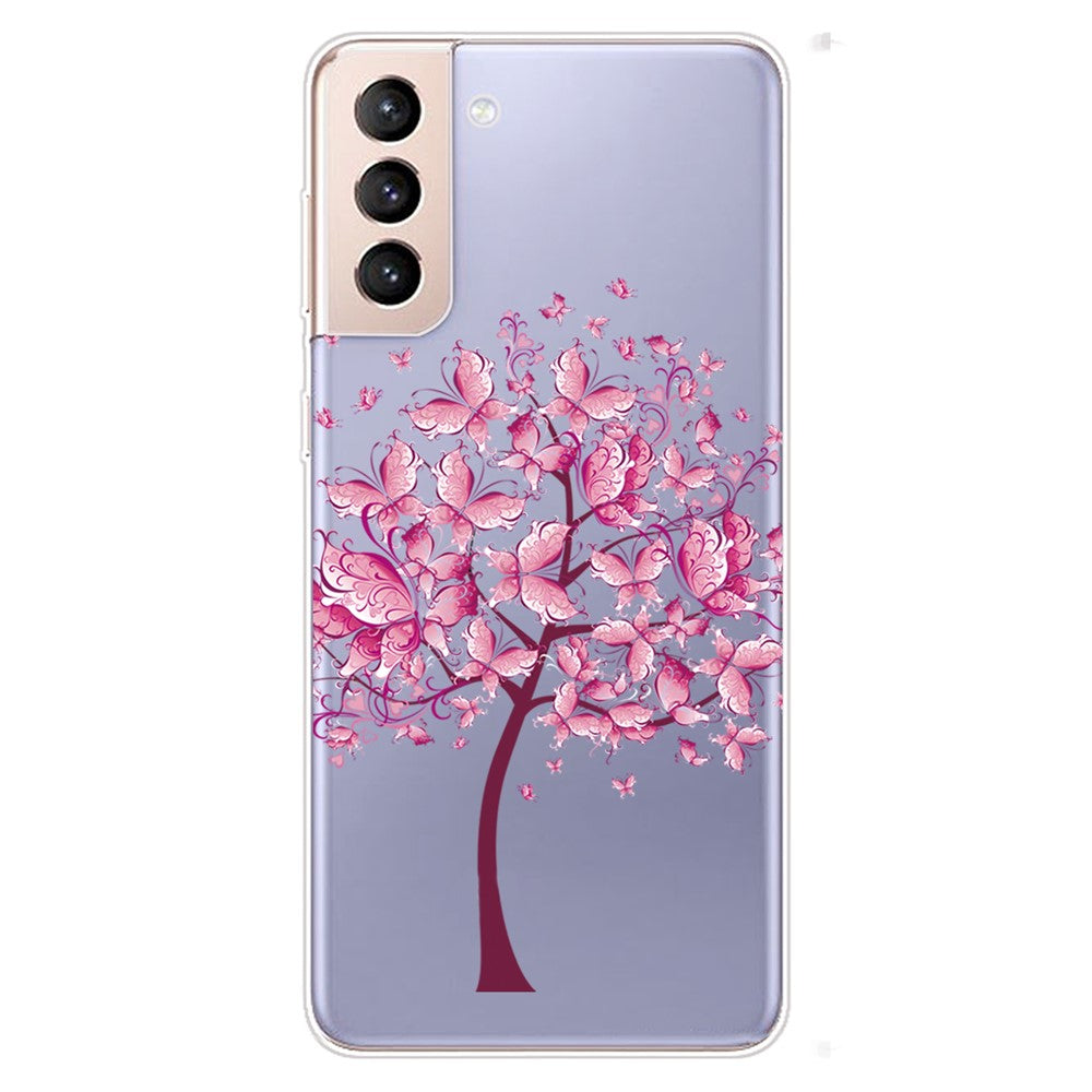 Pattern Printing Design IMD Scratch Resistant Soft TPU Protective Phone Case for Samsung Galaxy S22 5G