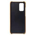 Premium PU Leather + PC Anti-Scratch Hard Case with Dual Card Slots for Samsung Galaxy M52 5G
