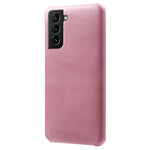 Smooth PU Leather Surface Coated PC Phone Case Phone Cover for Samsung Galaxy S22 5G
