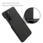For Samsung Galaxy S22 5G Cloth and Plastic Phone Case Phone Protection Cover