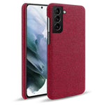 For Samsung Galaxy S22 5G Cloth and Plastic Phone Case Phone Protection Cover