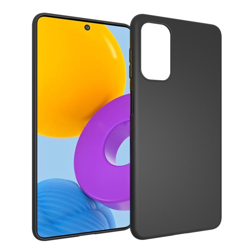 10 stk./pakke Dobbeltsidet Mat Finish Fleksibelt TPU Beskyttende Telefonbagcover til Samsung Galaxy M52 5G