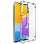 IMAK Corner Airbags All-Inclusive Shock-Absorbing TPU Soft Phone Case with Screen Protector for Samsung Galaxy M52 5G