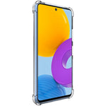 IMAK Corner Airbags All-Inclusive Shock-Absorbing TPU Soft Phone Case with Screen Protector for Samsung Galaxy M52 5G