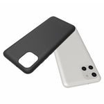 10Pcs / Pack Soft Flexible TPU Case for Samsung Galaxy A03 (164.2mm) Double-sided Matte Coating Protective Back Cover