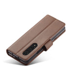 LC.IMEEKE Magnetic Clasp Stand Wallet PU Leather Folding Phone Case for Samsung Galaxy Z Fold3 5G