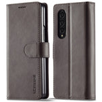 LC.IMEEKE Magnetic Clasp Stand Wallet PU Leather Folding Phone Case for Samsung Galaxy Z Fold3 5G