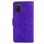 Magnetic Clasp Big Butterfly Pattern Printing Skin-touch PU Leather Phone Cover Shell with Stand Wallet for Samsung Galaxy A03s (166.5mm)