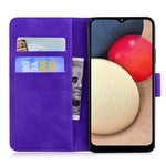 Magnetic Clasp Big Butterfly Pattern Printing Skin-touch PU Leather Phone Cover Shell with Stand Wallet for Samsung Galaxy A03s (166.5mm)