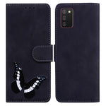 Big Butterfly Pattern Printing Skin-touch PU Leather Stand Wallet Phone Cover Shell for Samsung Galaxy A03s (164.2mm)