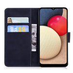 Big Butterfly Pattern Printing Skin-touch PU Leather Stand Wallet Phone Cover Shell for Samsung Galaxy A03s (164.2mm)