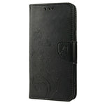 Imprinting Butterflies Flowers Shockproof Protective Leather Phone Case with Stand Wallet for Samsung Galaxy S22+ 5G