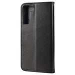 Imprinting Butterflies Flowers Shockproof Protective Leather Phone Case with Stand Wallet for Samsung Galaxy S22+ 5G