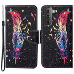 Pattern Printing Scratch-resistant Shockproof PU Leather Stand Case Wallet Cover for Samsung Galaxy S22+ 5G