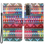 Pattern Printing Scratch-resistant Shockproof PU Leather Stand Case Wallet Cover for Samsung Galaxy S22+ 5G