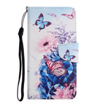 Cross Texture Pattern Printing All-round Protection Leather Phone Case Stand Wallet Shell with Hand Strap for Samsung Galaxy S22+ 5G