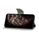 Cross Texture Pattern Printing All-round Protection Leather Phone Case Stand Wallet Shell with Hand Strap for Samsung Galaxy S22+ 5G