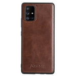 MEGSHI 020 Series Magnetic Absorption Wallet Anti-fall Detachable Design PU Leather TPU Case Shell with Long Strap for Samsung Galaxy A71 5G SM-A716