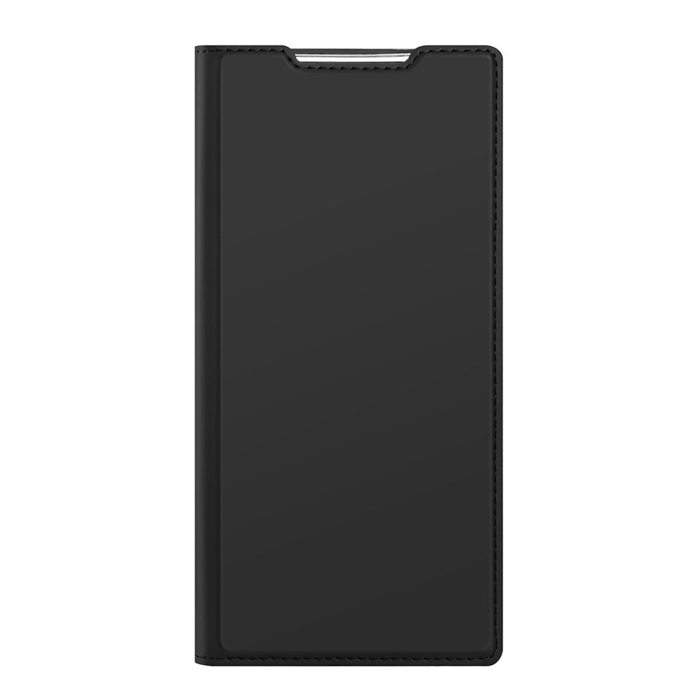 DUX DUCIS Skin Pro Series for Samsung Galaxy S22 Ultra 5G Leather Stand Cover Card Holder (Non-magnetic)