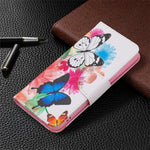 Stylish Pattern Printing PU Leather Wallet Case Stand Magnetic Closure Flip Cover for Samsung Galaxy S22 5G
