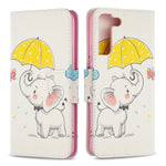 Pattern Printing PU Leather Flip Magnetic Cover Wallet Stand All-Round Protective Case for Samsung Galaxy S22+ 5G