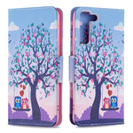 Pattern Printing PU Leather Flip Magnetic Cover Wallet Stand All-Round Protective Case for Samsung Galaxy S22+ 5G