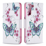 Pattern Printing PU Leather Flip Magnetic Cover Wallet Stand All-Round Protective Case for Samsung Galaxy S22+ 5G