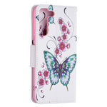 Pattern Printing PU Leather Flip Magnetic Cover Wallet Stand All-Round Protective Case for Samsung Galaxy S22+ 5G