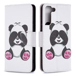 Pattern Printing PU Leather Flip Magnetic Cover Wallet Stand All-Round Protective Case for Samsung Galaxy S22+ 5G