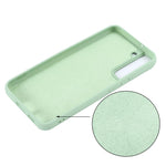 Well-protected Liquid Silicone Soft Phone Cover Shell with Hand Strap for Samsung Galaxy S22 5G