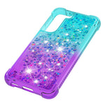 Gradient Quicksand Series Soft TPU Liquid Floating Protective Phone Case for Samsung Galaxy S22 5G