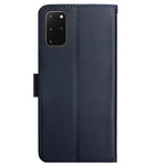 Magnetic Clasp Nappa Texture Case Wallet Genuine Leather Cover with Stand for Samsung Galaxy S20 Plus 4G/5G