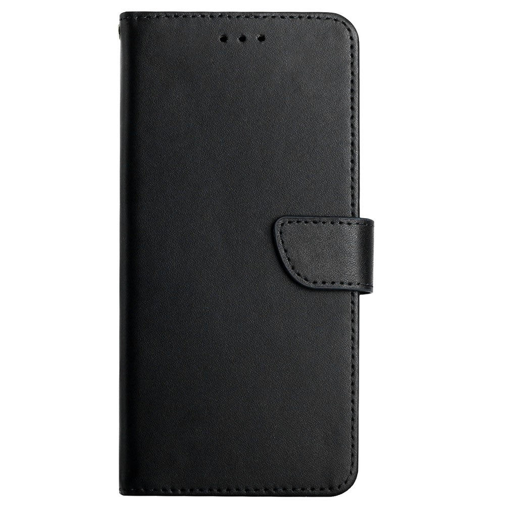 Solid Color Nappa Texture Case Wallet Genuine Leather Fingerprint-proof Scratch-proof Phone Cover with Stand for Samsung Galaxy S20 Ultra