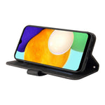 For Samsung Galaxy A03s (164.2mm) Leather Wallet Cases Skin Touch Phone Cover Stand with Strap