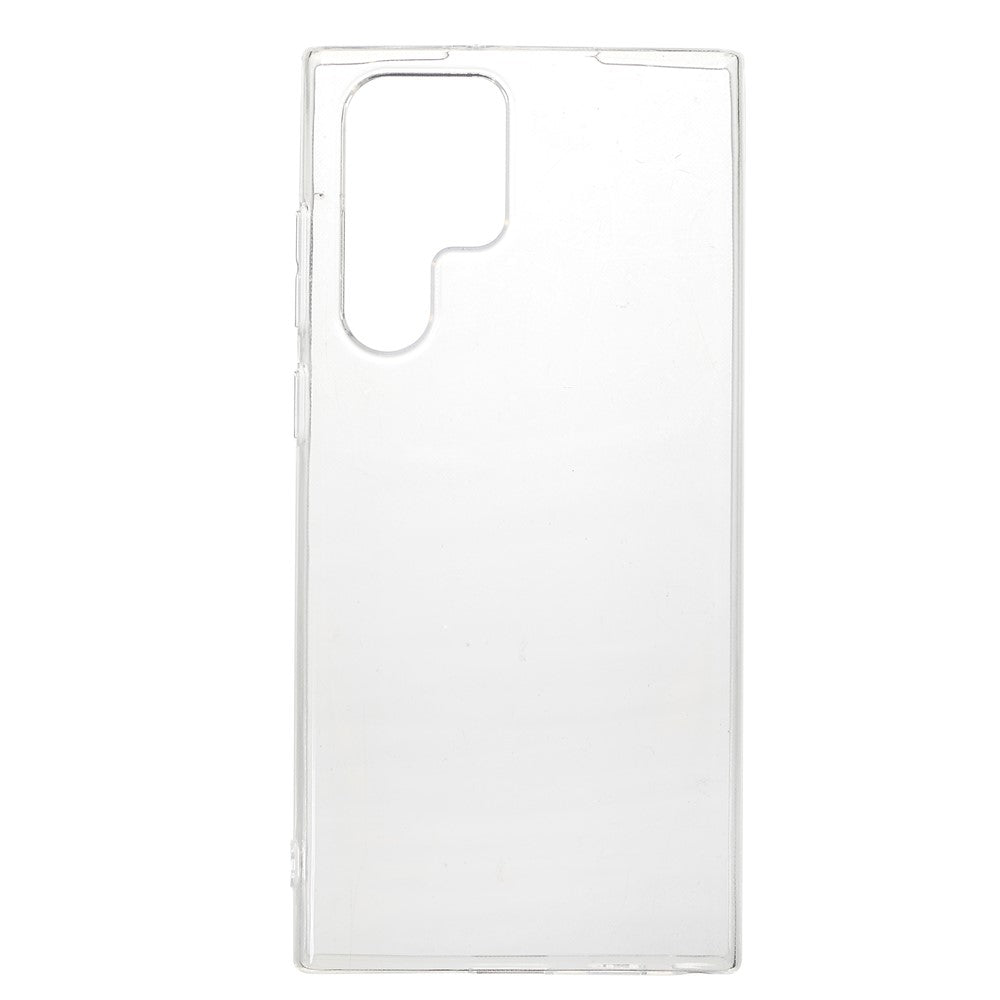 X-LEVEL Slim Anti-Repskyddande Mjukt Genomskinligt TPU-mobilskal till Samsung Galaxy S22 Ultra 5G