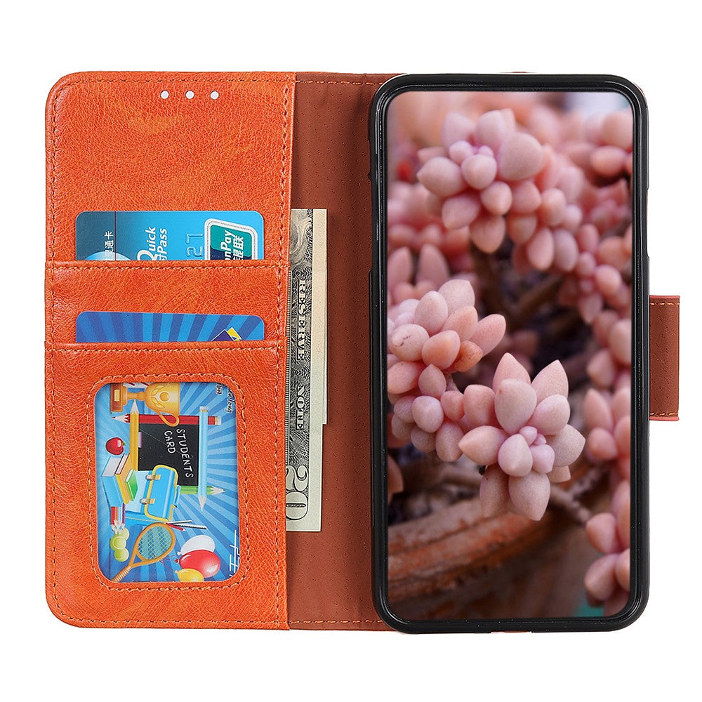 Nappa Texture Split Leather Cover + TPU Phone Case with Stand Wallet for Samsung Galaxy A53 5G