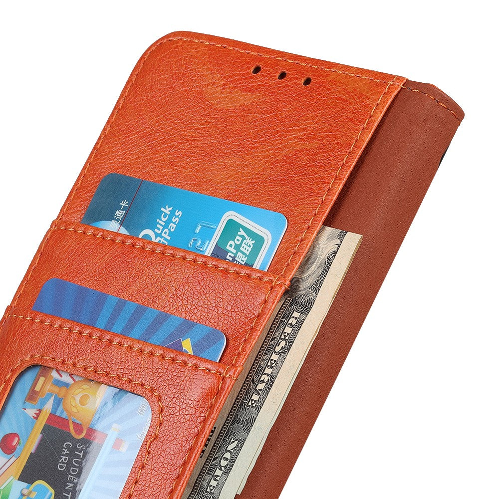 Nappa Texture Split Leather Cover + TPU Phone Case with Stand Wallet for Samsung Galaxy A53 5G