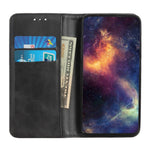 Split Leather Stand Wallet Case Auto Magnetic Closed Flip Folio Cover for Samsung Galaxy A53 5G