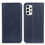 Split Leather Stand Wallet Case Auto Magnetic Closed Flip Folio Cover for Samsung Galaxy A53 5G