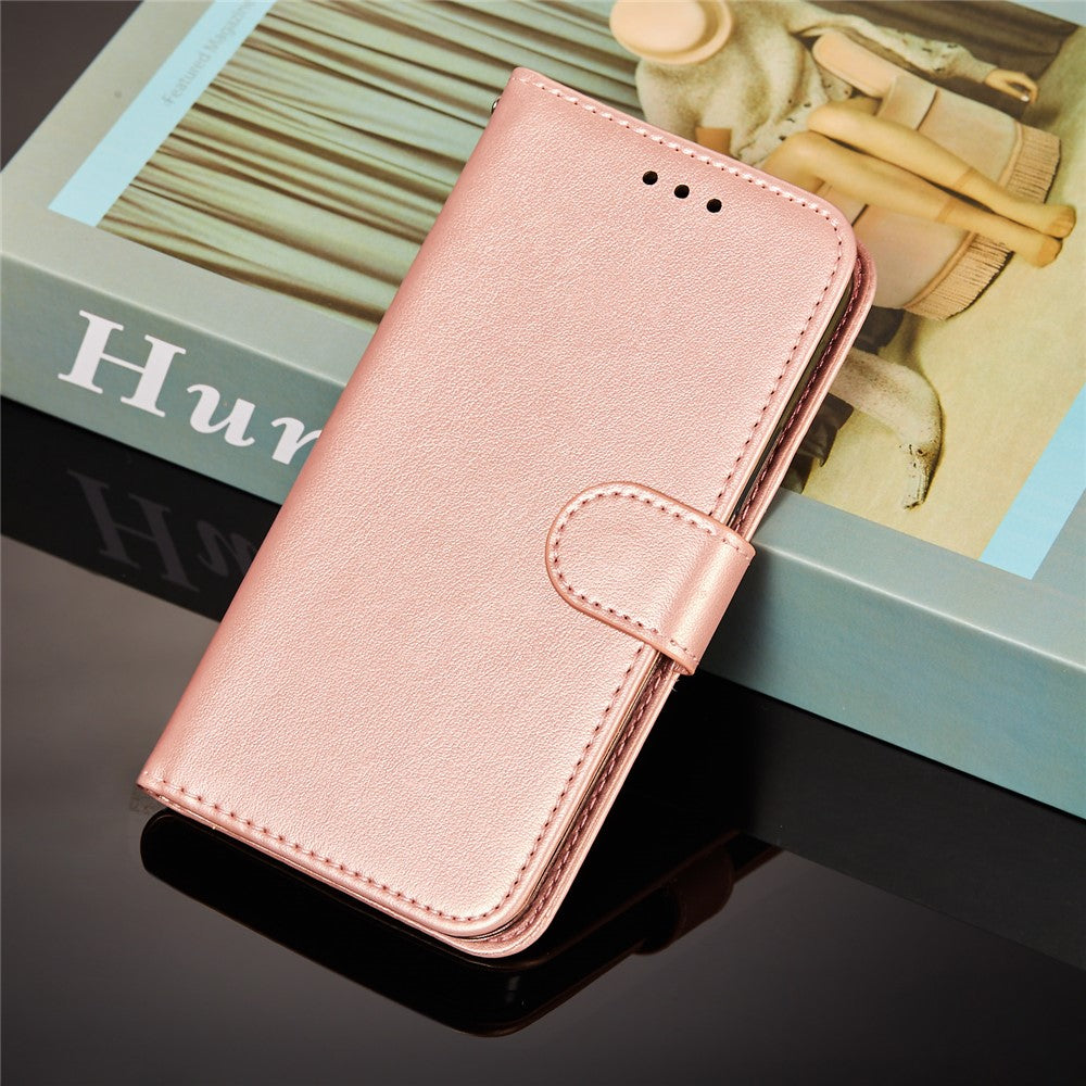 Anti-scratch Phone Covering TPU+PU Leather Wallet Stand Flip Smart Phone Case for Samsung Galaxy S22 5G