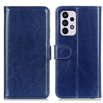 Crazy Horse Texture PU Leather Magnetic Flip Cover Stand Wallet Phone Case for Samsung Galaxy A33 5G