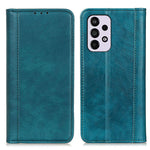 Litchi Texture Split Leather Flip Folio Wallet Phone Case Stand Magnetic Auto Closure Protective Cover for Samsung Galaxy A33 5G
