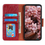 Overall Protection Nappa Texture Split Leather Cover + TPU Phone Case with Stand Wallet for Samsung Galaxy A33 5G