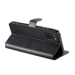 PU Leather Wallet Stand Folio Flip Protective Phone Cover for Samsung Galaxy A03s (164.2mm)