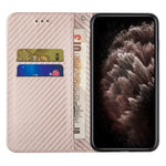 Auto-absorbed Carbon Fiber Texture Stand Wallet Leather Case Cover with Hand Strap for Samsung Galaxy A52 5G / A52s 5G / A52 4G
